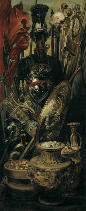 Rubens - Weapons, trophy 1616-1617