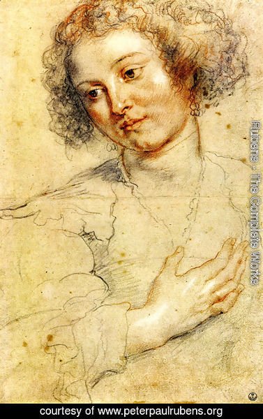 Rubens - Head And Right Hand Of A Woman