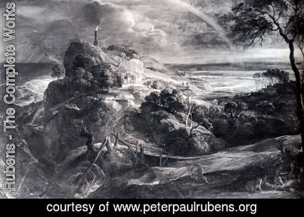 Rubens - Landscape With The Shipwreck Of Aeneas