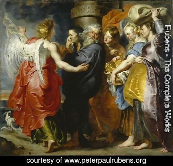 Rubens - The Departure of Lot and his Family from Sodom