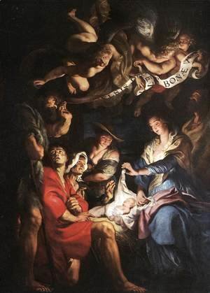 Rubens - Adoration of the Shepherds c. 1608