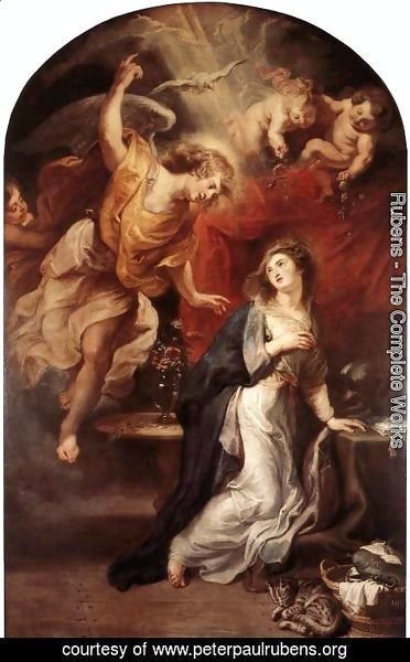 Rubens - Annunciation c. 1628