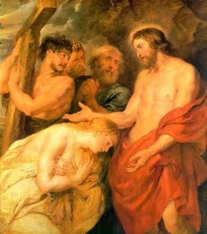Rubens - Christ and Mary Magdalene 1618