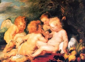 Rubens - Christ and St. John with Angels