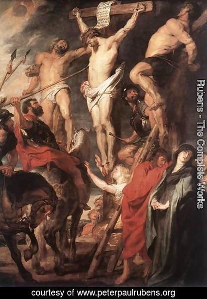 Rubens - Christ on the Cross between the Two Thieves 1619-20