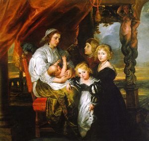 Rubens - Deborah Kip and her Children 1629-30