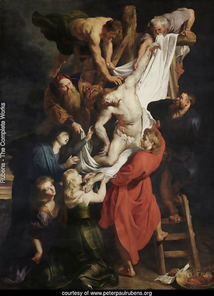 Descent from the Cross (centre panel) 1612-14