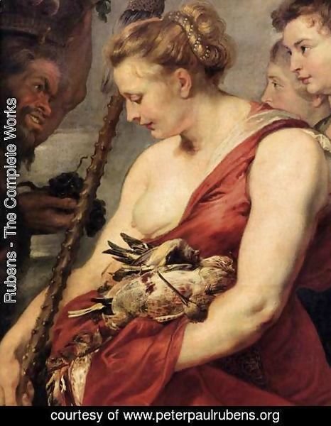 Rubens - Diana Returning from Hunt (detail) c. 1615