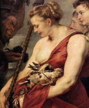 Rubens - Diana Returning from Hunt (detail) c. 1615