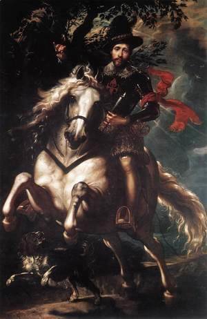 Rubens - Equestrian Portrait of Giancarlo Doria c. 1606