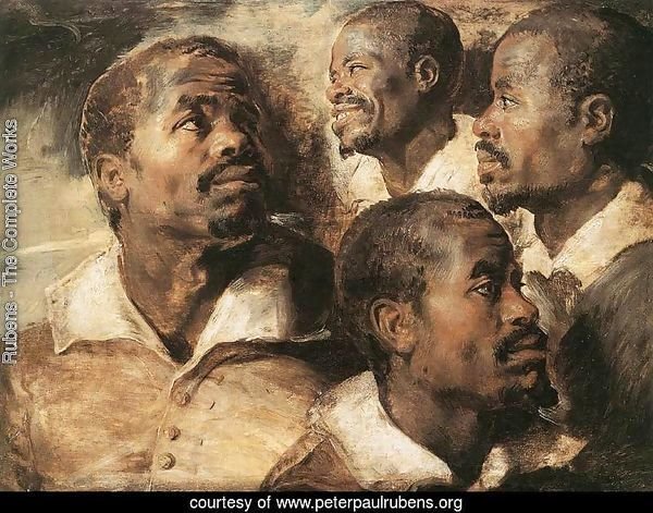 Four Studies of the Head of a Negro