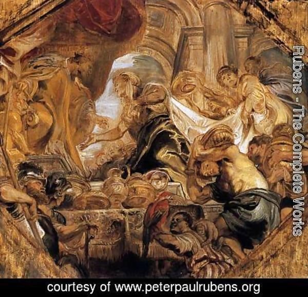 Rubens - King Solomon and the Queen of Sheba 1620