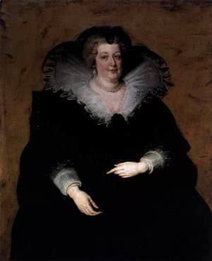 Rubens - Marie de Medici, Queen of France c. 1622