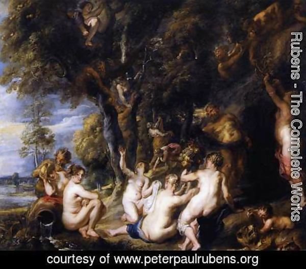 Rubens - Nymphs and Satyrs 1637-40