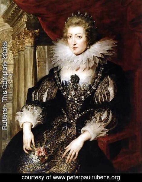 Rubens - Portrait of Anne of Austria 1621-25