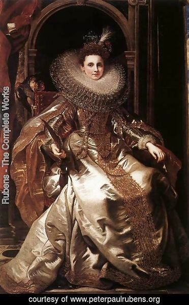 Rubens - Portrait of Maria Serra Pallavicino 1606