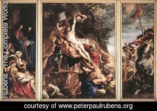 Rubens - Raising of the Cross 1610