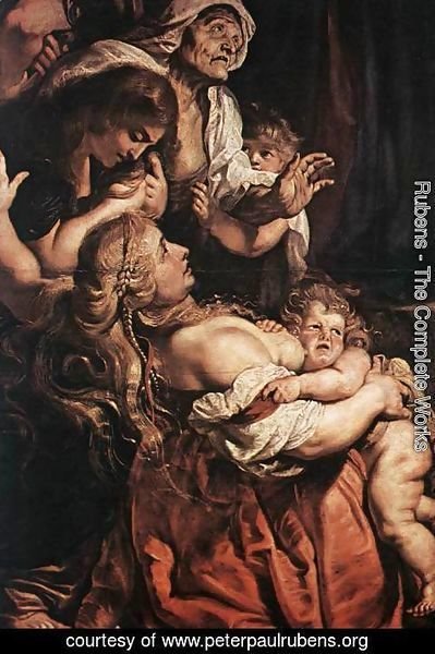 Rubens - Raising of the Cross (detail-2) 1610