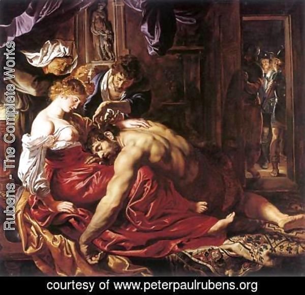 Rubens - Samson and Delilah c. 1609