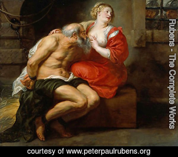Rubens - Simon and Pero (Roman Charity) c. 1630