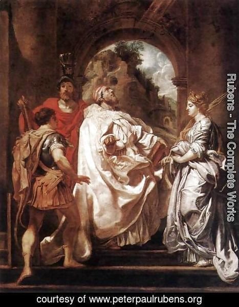 Rubens - St Gregory the Great with Saints 1606