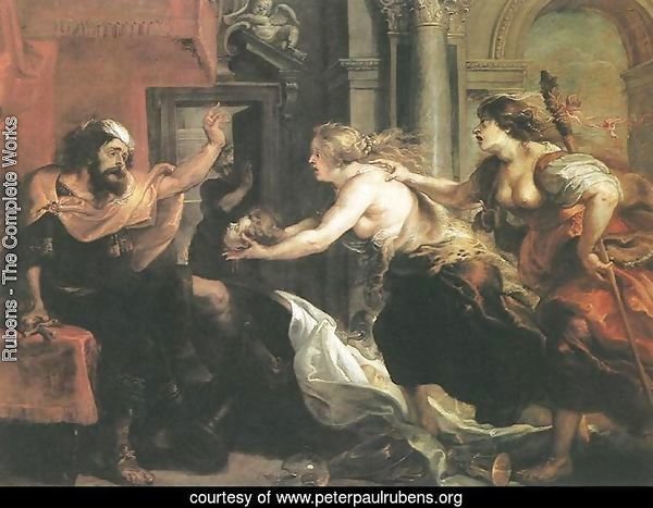 Tereus Confronted with the Head of his Son Itylus 1636-38