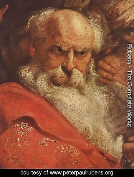 Rubens - The Adoration of the Magi (detail-2) 1624