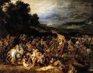 The Battle of the Amazons c. 1600