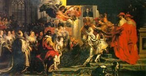 Rubens - The Coronation of Marie de' Medici 1622-24