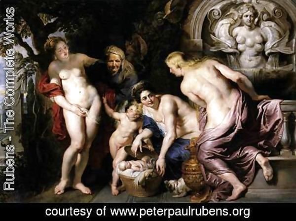 Rubens - The Discovery of the Child Erichthonius c. 1615