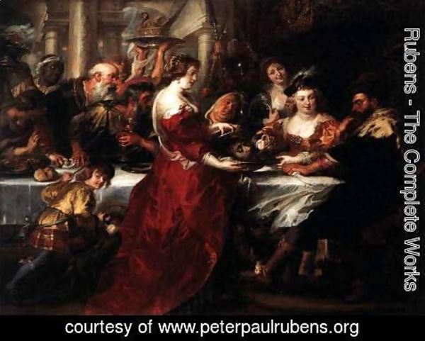 Rubens - The Feast of Herod 1633