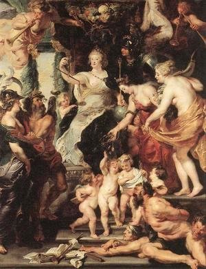Rubens - The Happiness of the Regency 1623-25