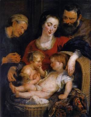 The Holy Family with St Elizabeth 1614-15