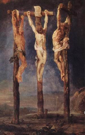 Rubens - The Three Crosses c. 1620
