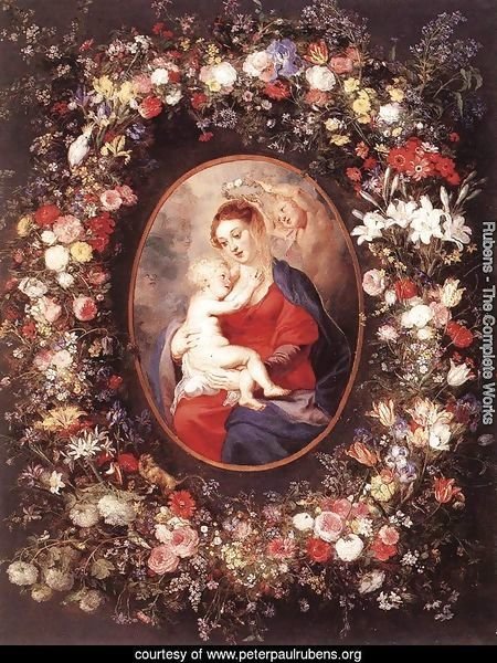 The Virgin and Child in a Garland of Flower 1621