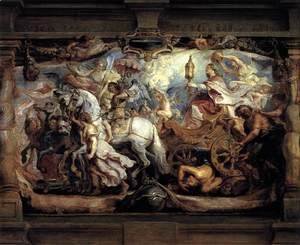 Triumph of Church over Fury, Discord, and Hate 1628