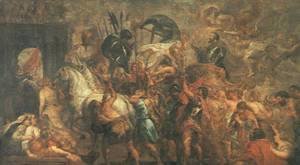 Rubens - Triumphal Entry of Henry IV into Paris 1627-30