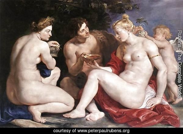 Venus, Cupid, Baccchus and Ceres 1612-13