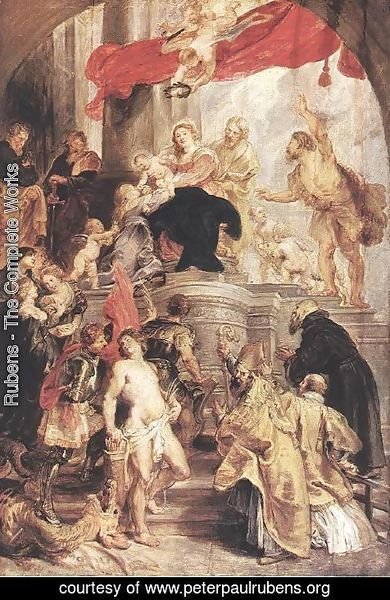 Rubens - Bethrotal of St Catherine (sketch)