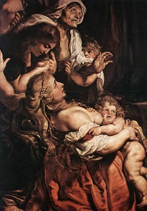 Rubens - Detail from left panel