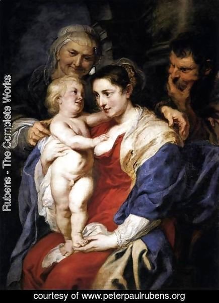 Rubens - The Holy Family with St. Anne