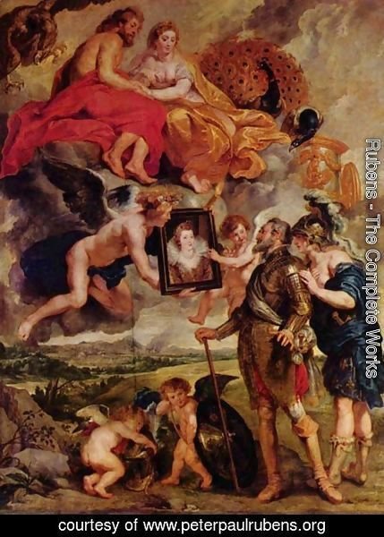 Rubens - Henry IV Receives the Portrait