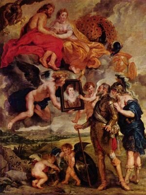 Rubens - Henry IV Receives the Portrait