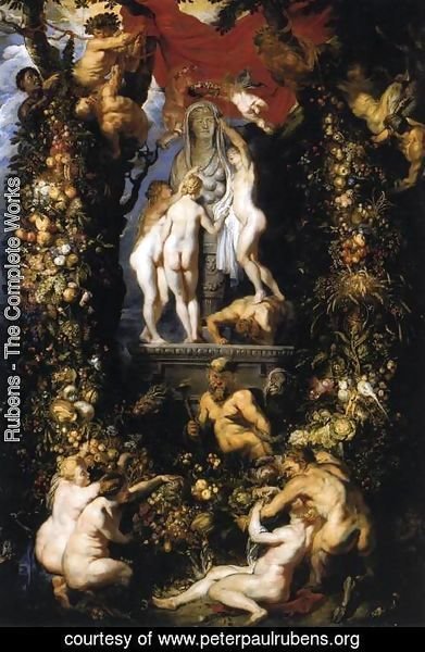 Rubens - Nature Adorning the Three Graces
