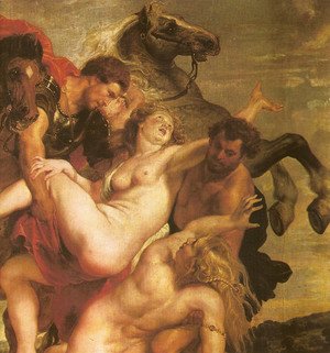 Rubens - The Leucippo's daugthers Kidnapping