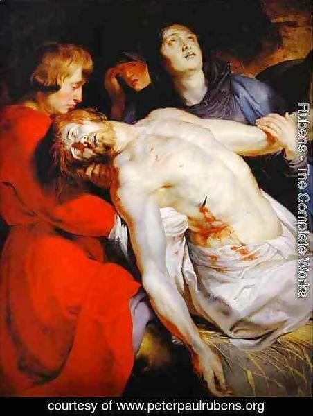 Rubens - The Entombment (detail)