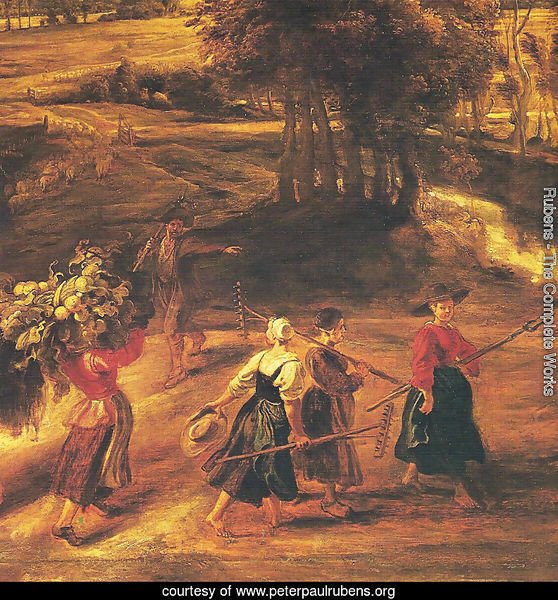 The return to the field (detail)