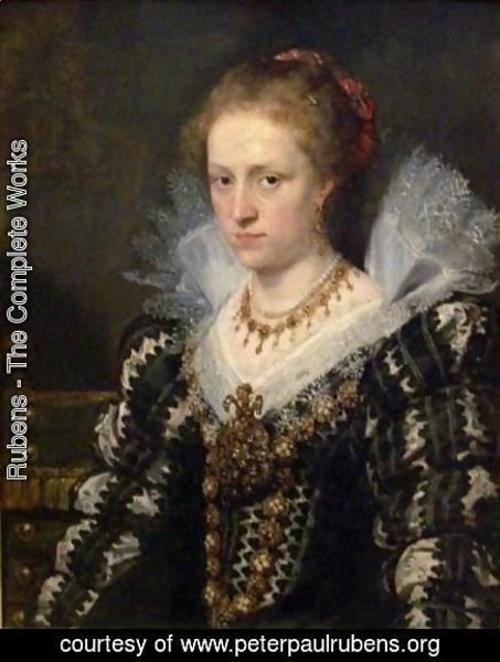 Rubens - Portrait of Jacqueline de Caestre Wife of Jean Charles de Cordes