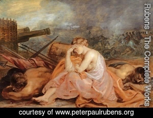 Rubens - Allegory of war 1628