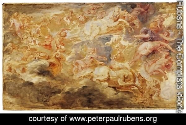 Rubens - Apollo in the Chariot of the Sun 1621 1625